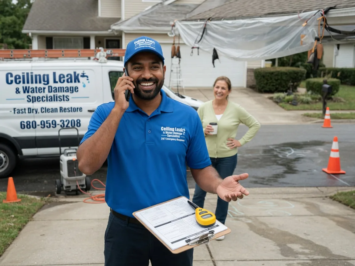 Ceiling Leak Cleanup Russellville, TN FAQs